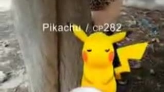 抓寶可夢遇到了野戰