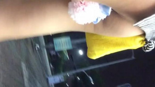 [한]소희의 편의점 앞 노출.AVI