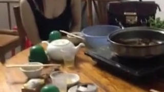 豪爽少妇被高利贷追债