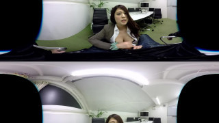 [VR全景] 辦公室和G杯子的極品大奶肉絲客戶玩