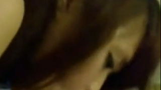 本土小情侶自拍 男的說 阿 不行 要射了