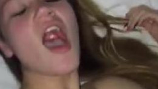 Stunning teen lets him record sex amateur fuck