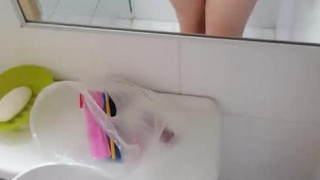 Asian girl selfshot sexy tits