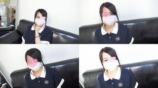 初撮り！19歳・黒髪お嬢様・国○大生☆美微乳・清楚系娘におっさん2人が3P中出ししちゃいました！【個人撮影】 FC2-PPV 418354 - 2