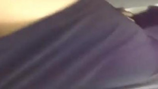 Boso sa masarap na itim na panty