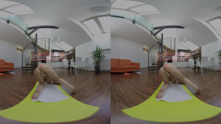 Electric Alexis Crystal Does Nude Yoga And Has Voyeur Sex