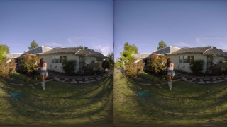 Wankz - Teen gardener comes inside for a quick fuck in VR