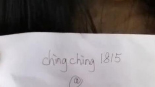 港女ChingChing露粉紅乳頭想幫你含