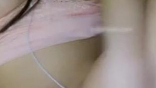 眼鏡娘主播這白虎逼和咪咪真是少見1