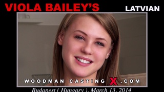 【WoodmanCastingX】9417｜Viola Bailey's (Latvian) Casting Hard - Sex Testing *ToBeContinued*