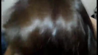 [自拍微露]可愛女友～伸出小貓舌！舔的好努力～等等要"回報"她才行（有影）