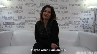 AMATEUR LADY WITH NICE TITS BANGED AT CASTING