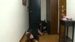 「一度でいいから揉んでみたい！」黒パンストを履いたデカ尻同僚に僕が睡眠薬を飲ませて、夢の豊満ボディを堪能し何度も中出し…