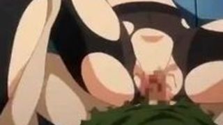 エロアニメ 巨乳 お姉さん 日焼け 乳