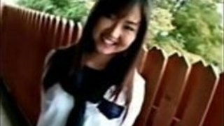 ヘアリープッシー日本女子高生（無修正JAV）