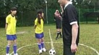 ENF CMNF日本語ヌーディストサッカーペナルティゲームHD HD