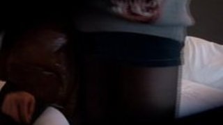 【素人センズリ鑑賞】パンストの素人のセンズリ鑑賞手コキオナニーCFNM露出プレイエロ動画。【xvideos動画】