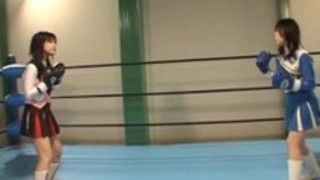 日本人チアリーダーボクシング