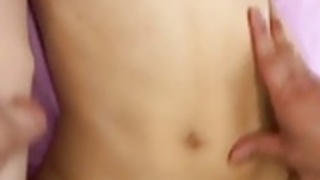 絶頂バケツとしてアジアのふしだらな女を使用