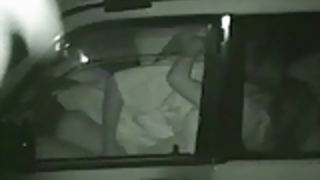 赤外線カメラ駐車場セックス