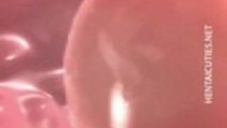 胸の大きい3D変態鍬はお尻が犯されます