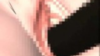 裸のアニメブルネットのシジュウカラクソ空腹コック