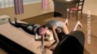 マニアックな3D変態ベイブは、ホット兼slurps