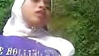 インドネシアヒジャブ-mahasiswi akbidリアウmesum