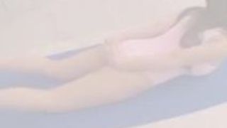 巨乳 美女 豊満 レオタード 西條るり