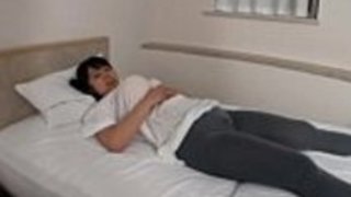 面白い!!身体の膨張、腹の膨張、胸の膨張、日本の女の子