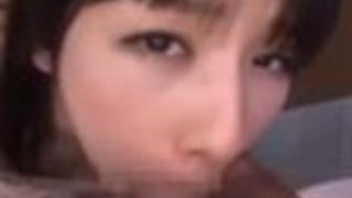 【弘前亮子】色白の美人娘がトイレや教室でイラマチオ＆口内射精＆ごっくん