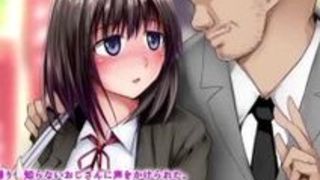 エロアニメ 中出し 美少女 援交 制服