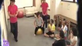 高齢者専用エクササイズ教室の淫らな行為を激撮！